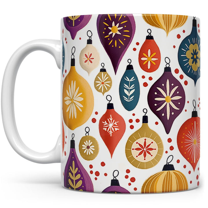 Vintage Christmas Ornaments Mug - Loftipop