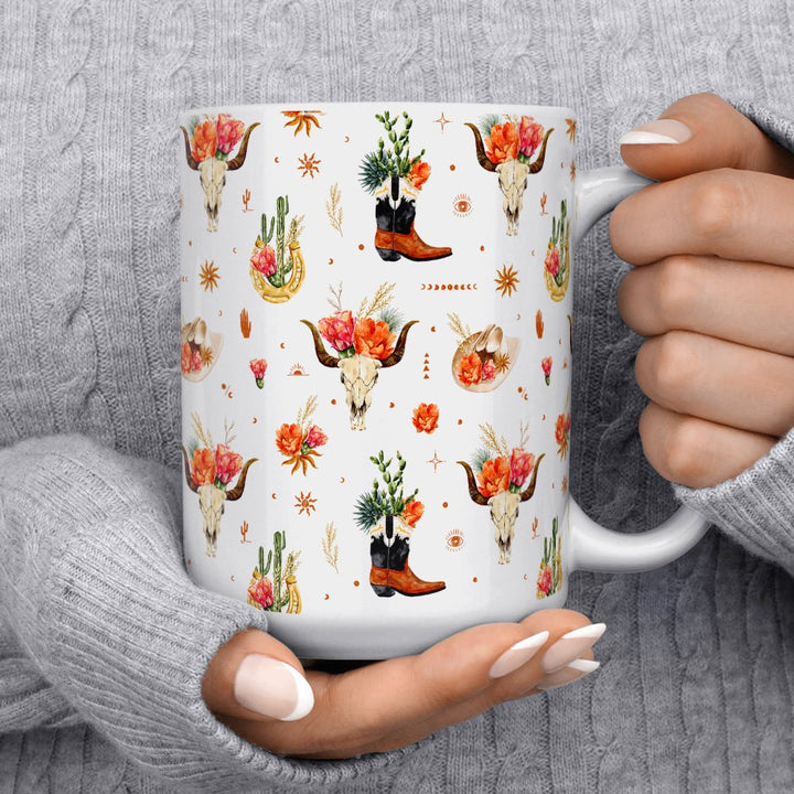 Western Desert Pattern Mug - Loftipop