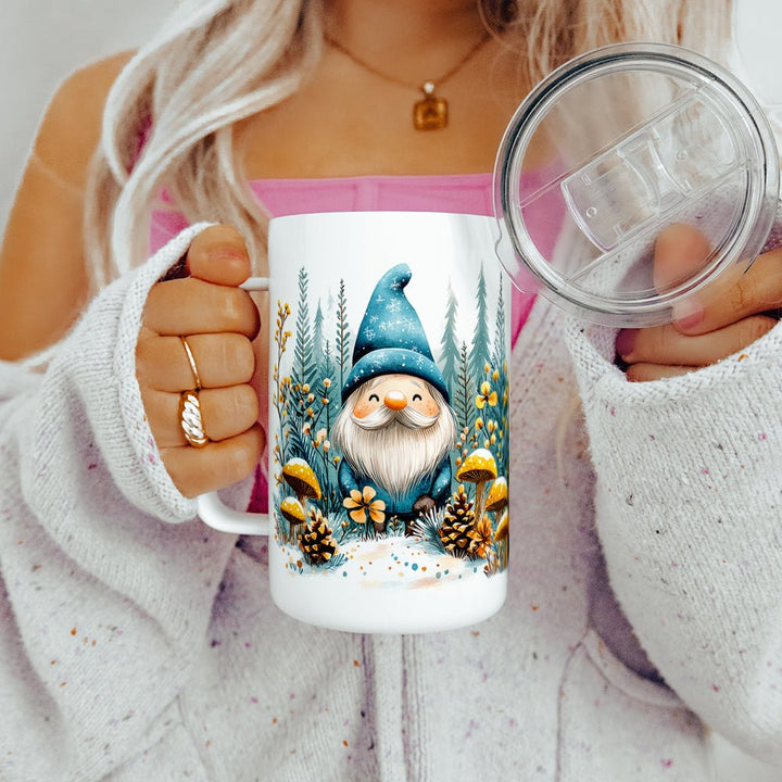 Winter Gnome Insulated Travel Mug - Loftipop