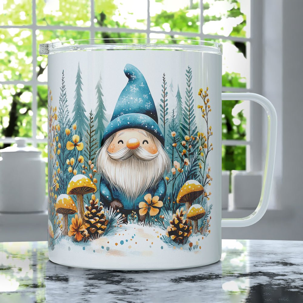 Winter Gnome Insulated Travel Mug - Loftipop