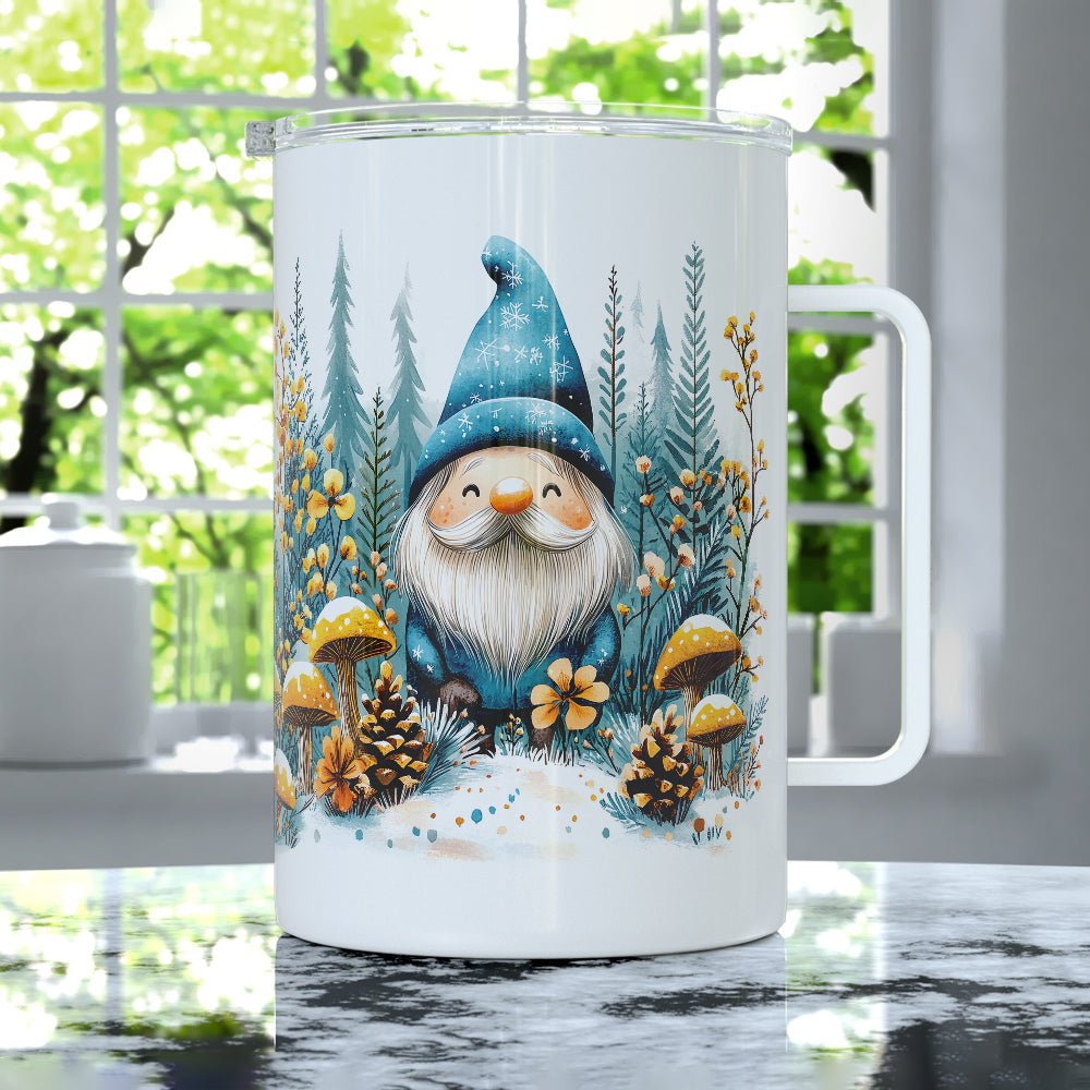 Winter Gnome Insulated Travel Mug - Loftipop