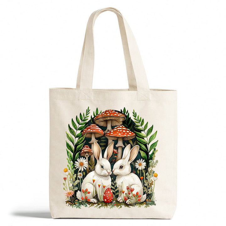 Woodland Bunnies Tote Bag - Loftipop