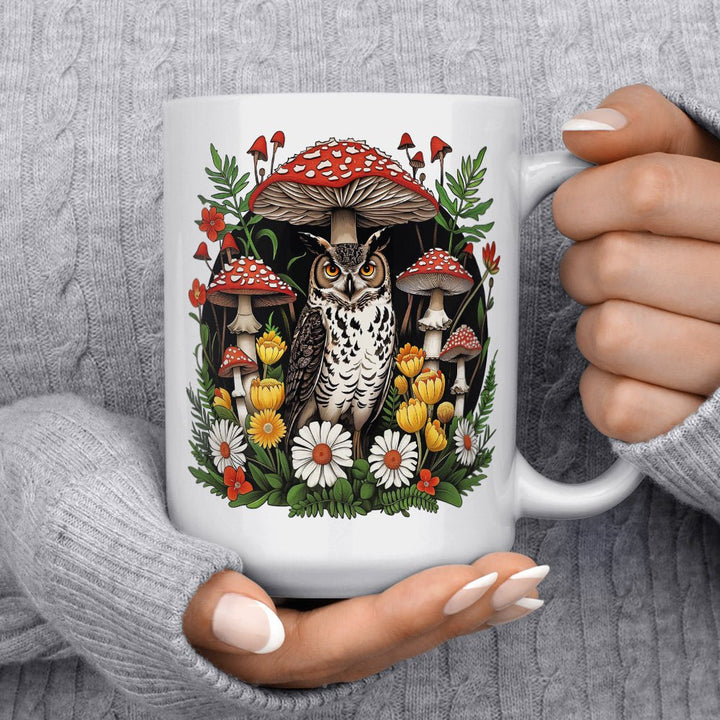 Woodland Forest Owl Mug - Loftipop