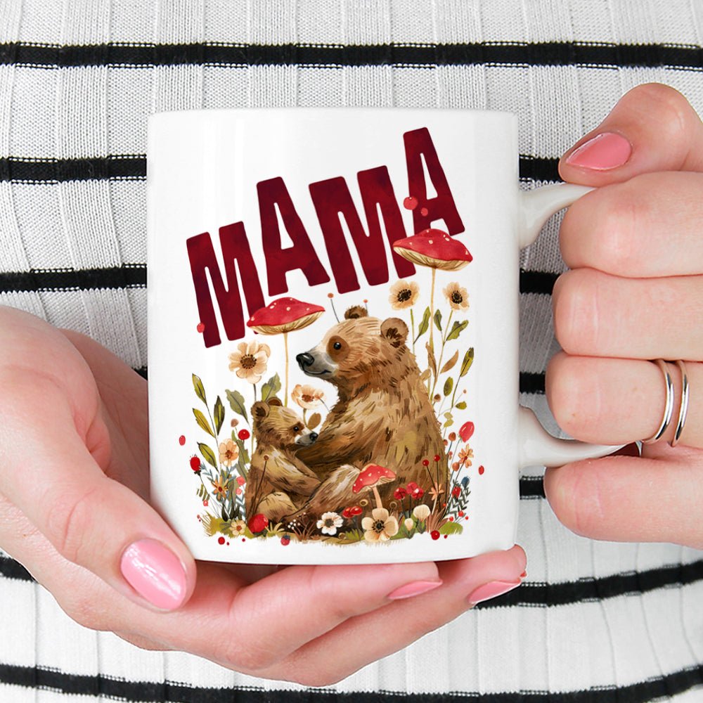 Woodland Mama Bear Mug - Loftipop