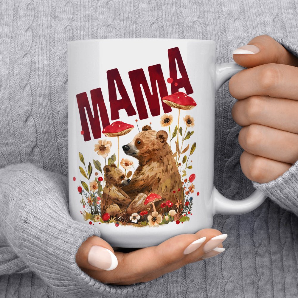 Woodland Mama Bear Mug - Loftipop