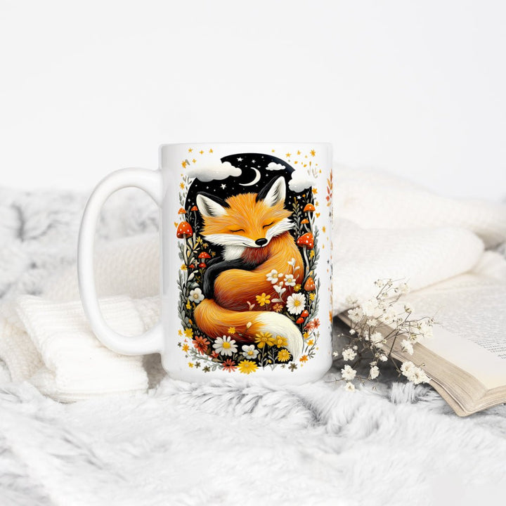 Woodland Sleeping Fox Mug - Loftipop