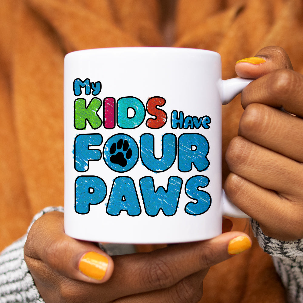 My Kids Have Four Paws Mug