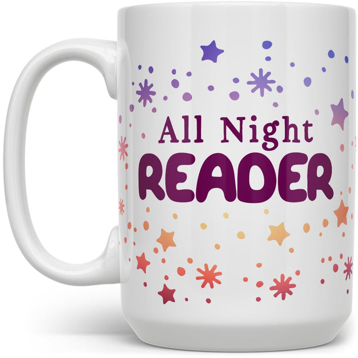 All Night Reader Mug - Loftipop