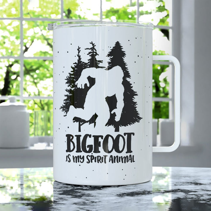 Bigfoot Is My Spirit Animal Insulated Travel Mug - Loftipop