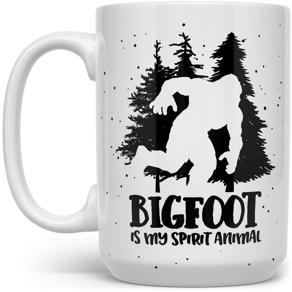 Bigfoot is My Spirit Animal Mug - Loftipop