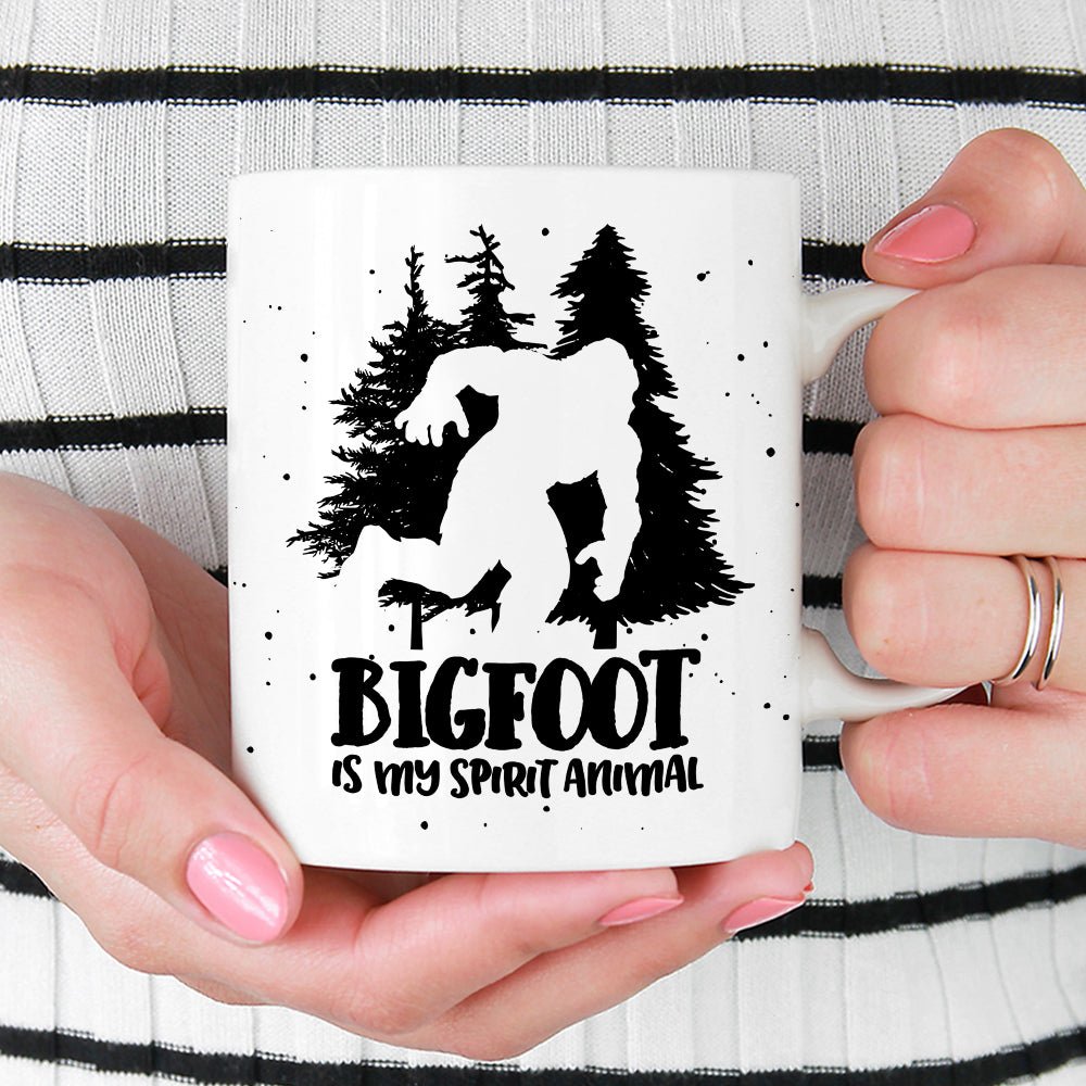 Bigfoot is My Spirit Animal Mug - Loftipop