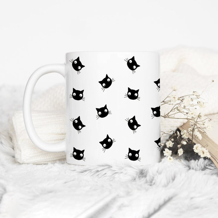 Black Cat Mug - Loftipop