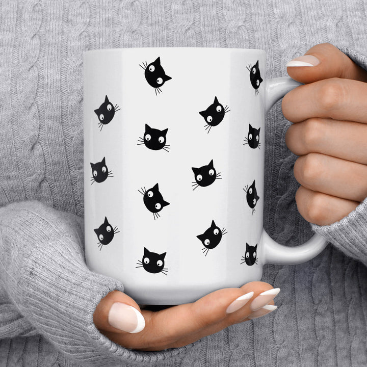 Black Cat Mug - Loftipop