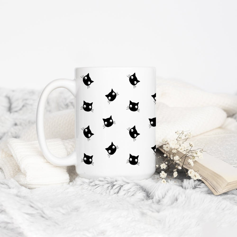 Black Cat Mug - Loftipop