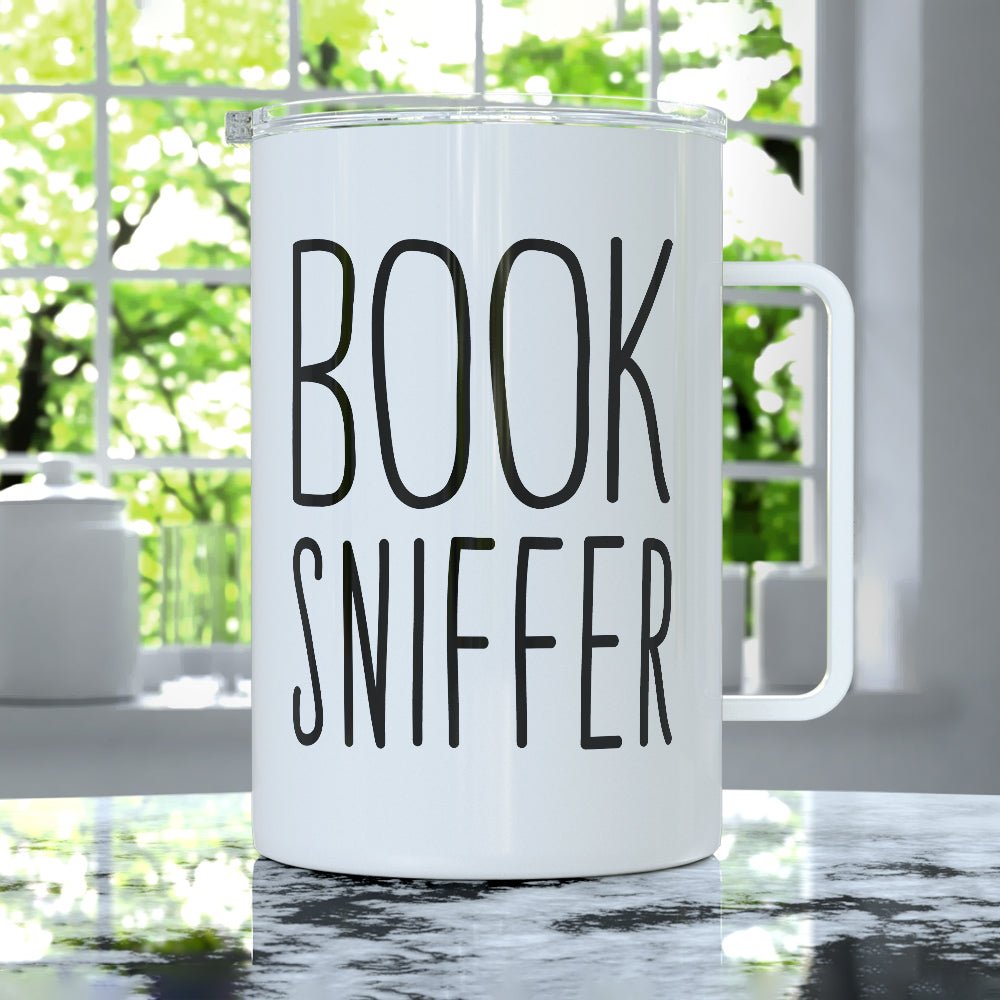 Book Sniffer Insulated Travel Mug - Loftipop