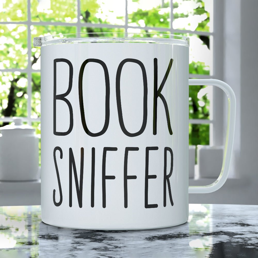 Book Sniffer Insulated Travel Mug - Loftipop