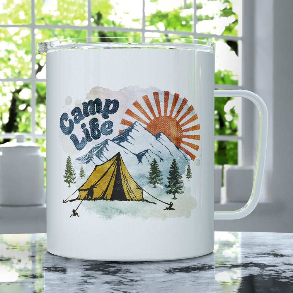 Camp Life Insulated Travel Mug - Loftipop