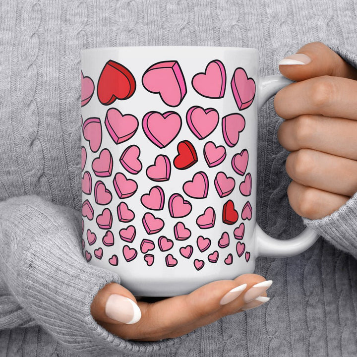 Candy Hearts Mug - Loftipop