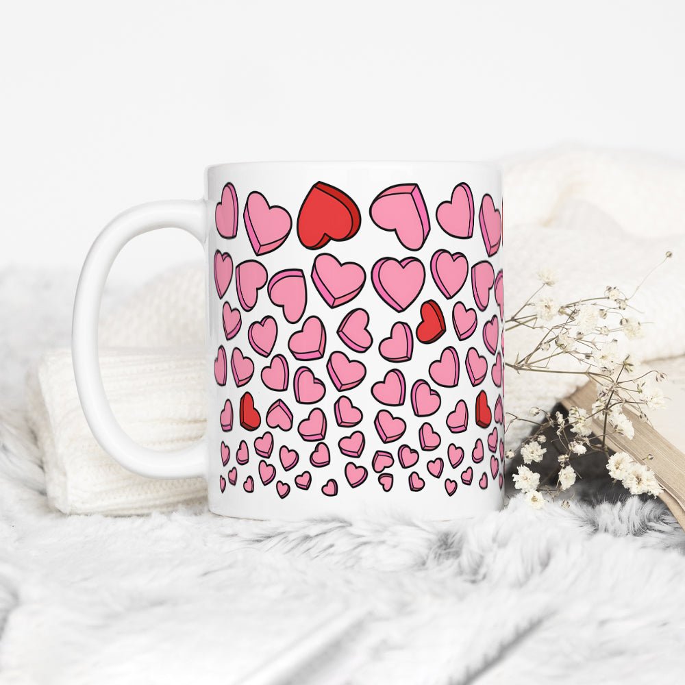 Candy Hearts Mug - Loftipop