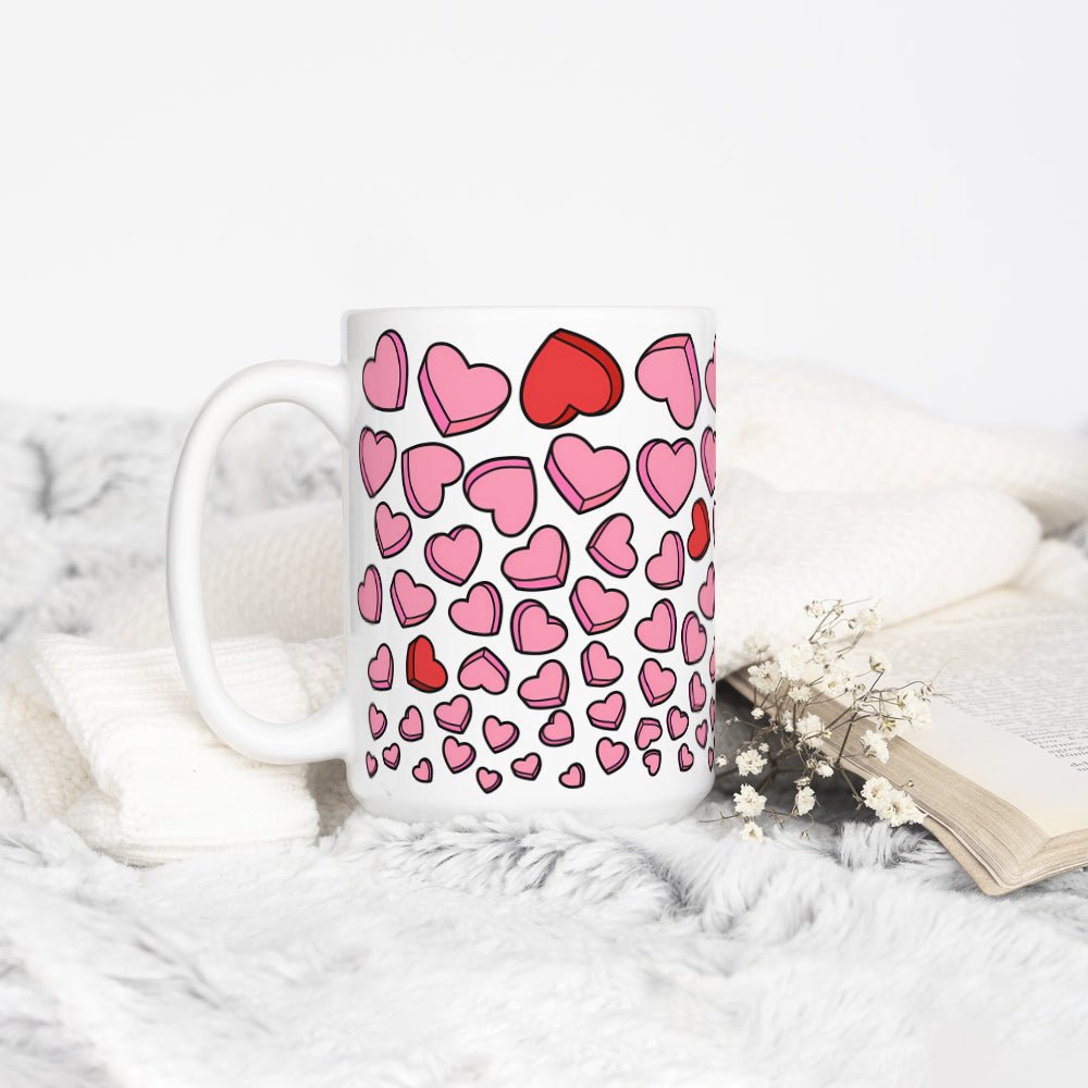 Candy Hearts Mug - Loftipop