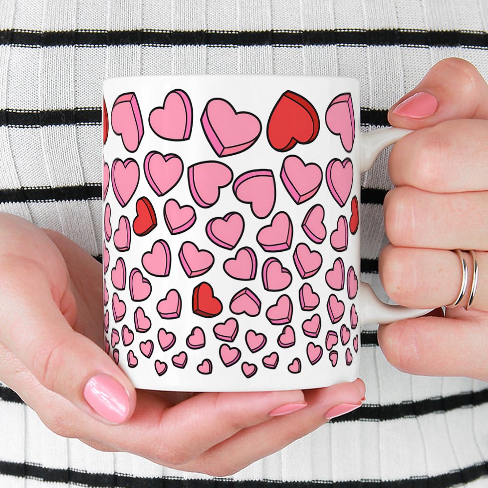 Candy Hearts Mug - Loftipop