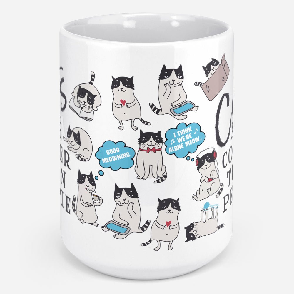 Cats Are Cooler Than People Mug - Loftipop