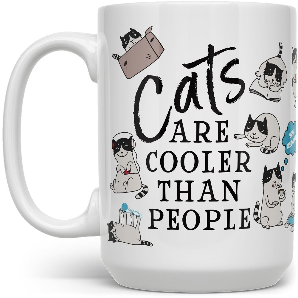 Cats Are Cooler Than People Mug - Loftipop