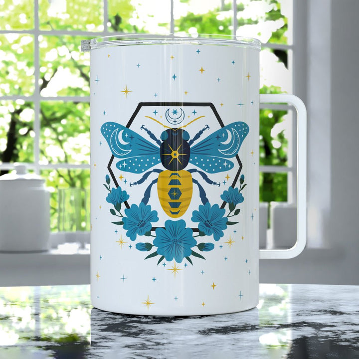 Celestial Bee Insulated Travel Mug - Loftipop