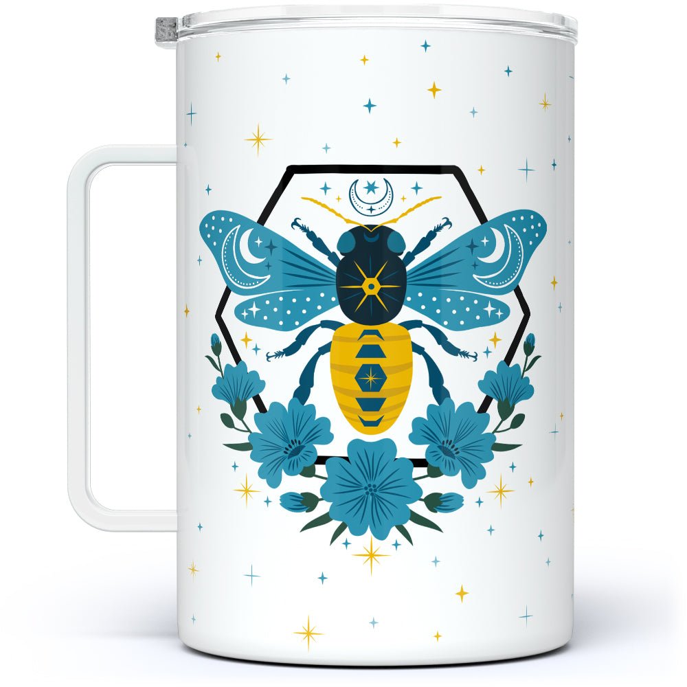 Celestial Bee Insulated Travel Mug - Loftipop