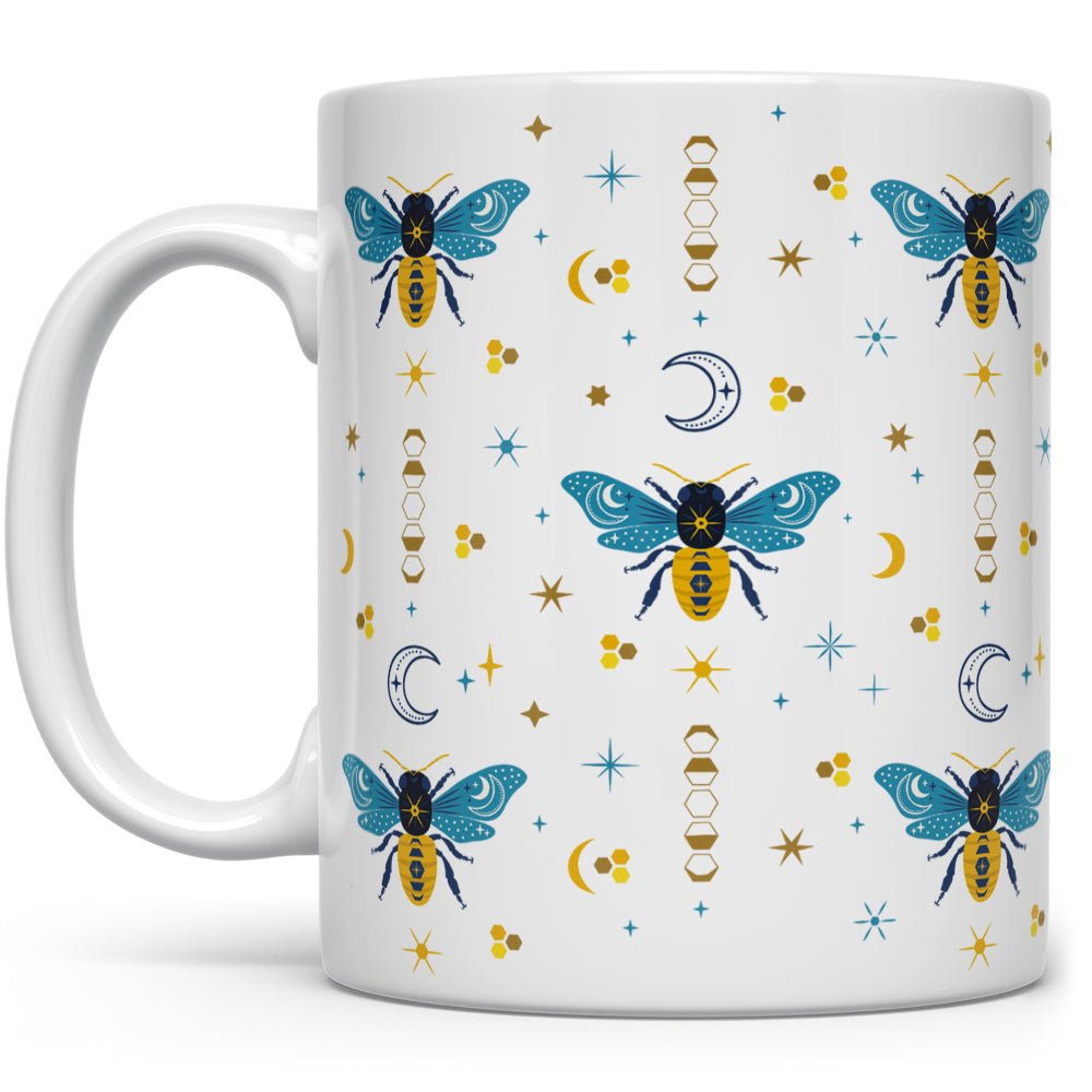 Celestial Bee Pattern Mug - Loftipop