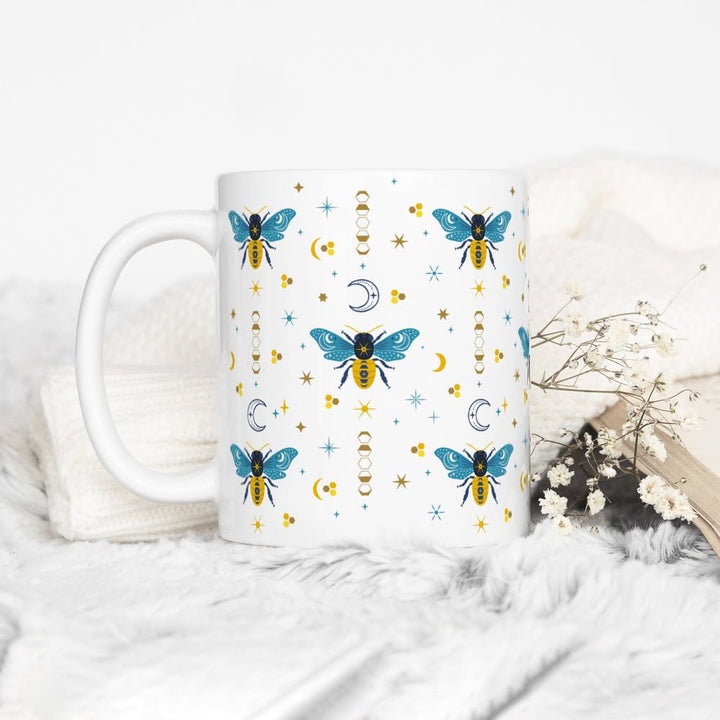 Celestial Bee Pattern Mug - Loftipop