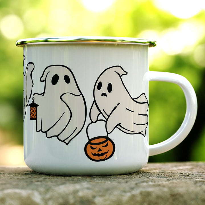 Cute Ghost Camp Mug - Loftipop