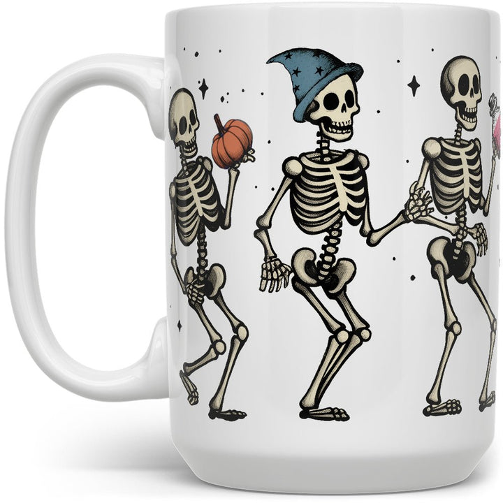 Dancing Skeletons Mug - Loftipop