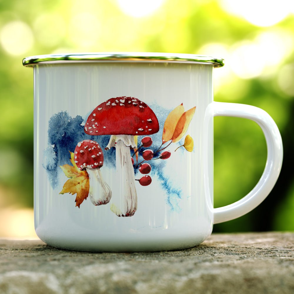 Fall Mushroom Camp Mug - Loftipop