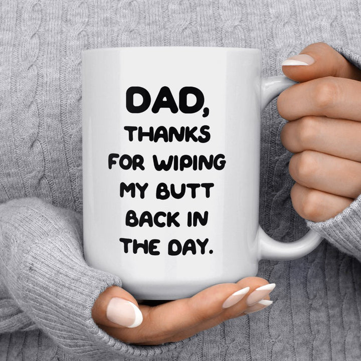 Funny Thanks Dad Mug - Loftipop