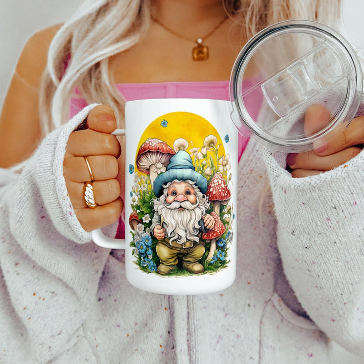 Garden Gnome Insulated Travel Mug - Loftipop