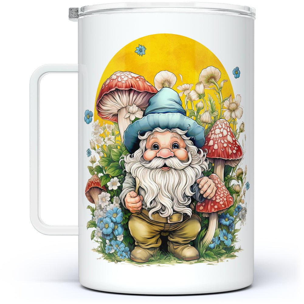 Garden Gnome Insulated Travel Mug - Loftipop