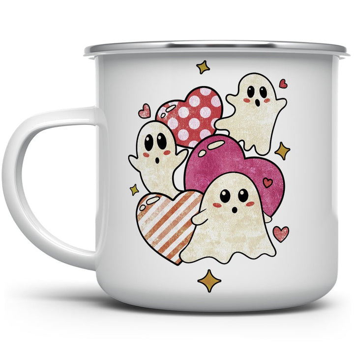 Ghosts and Hearts Camp Mug - Loftipop