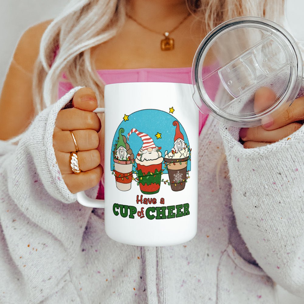 Have A Cup of Cheer Insulated Travel Mug - Loftipop