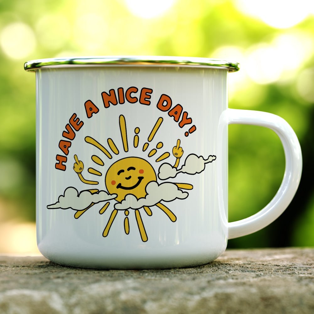 Have a Nice Day Camp Mug - Loftipop