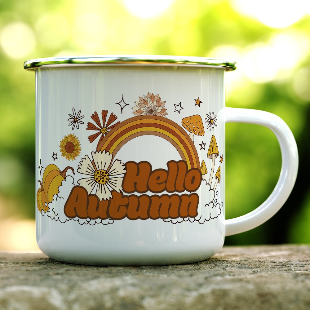 Hello Autumn Camp Mug - Loftipop