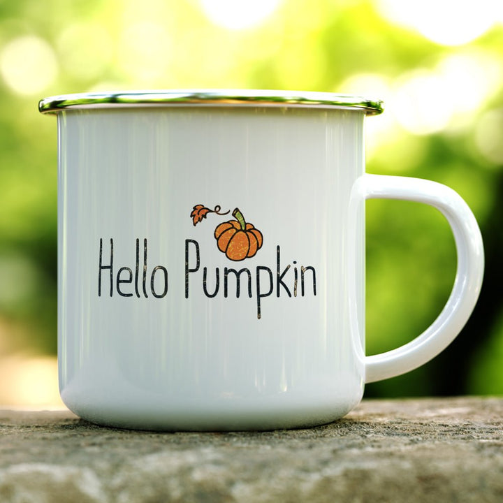 Hello Pumpkin Camp Mug - Loftipop