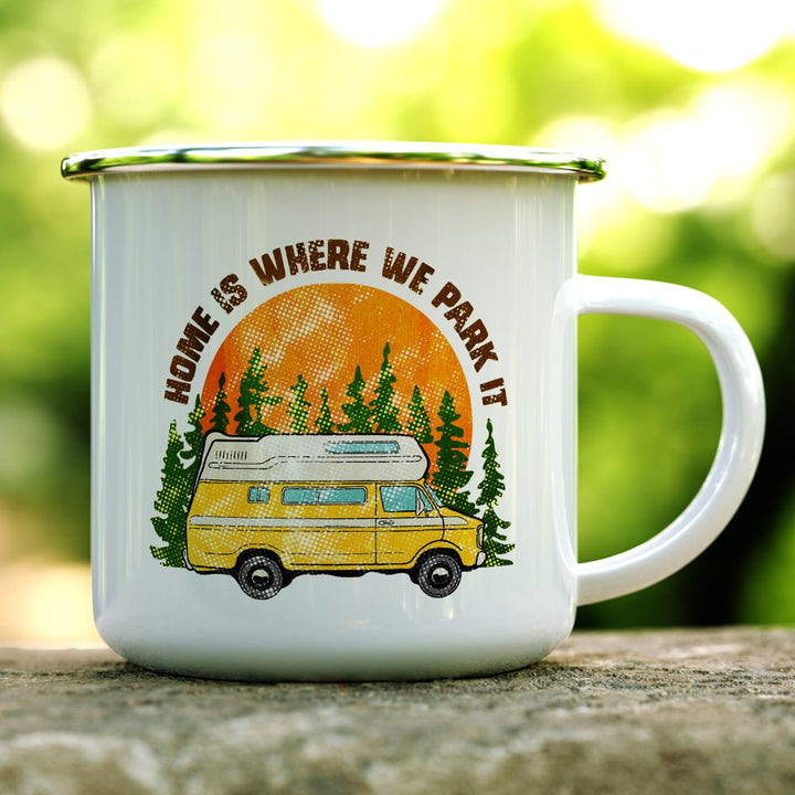 Home is Where We Park It Camp Mug - Loftipop