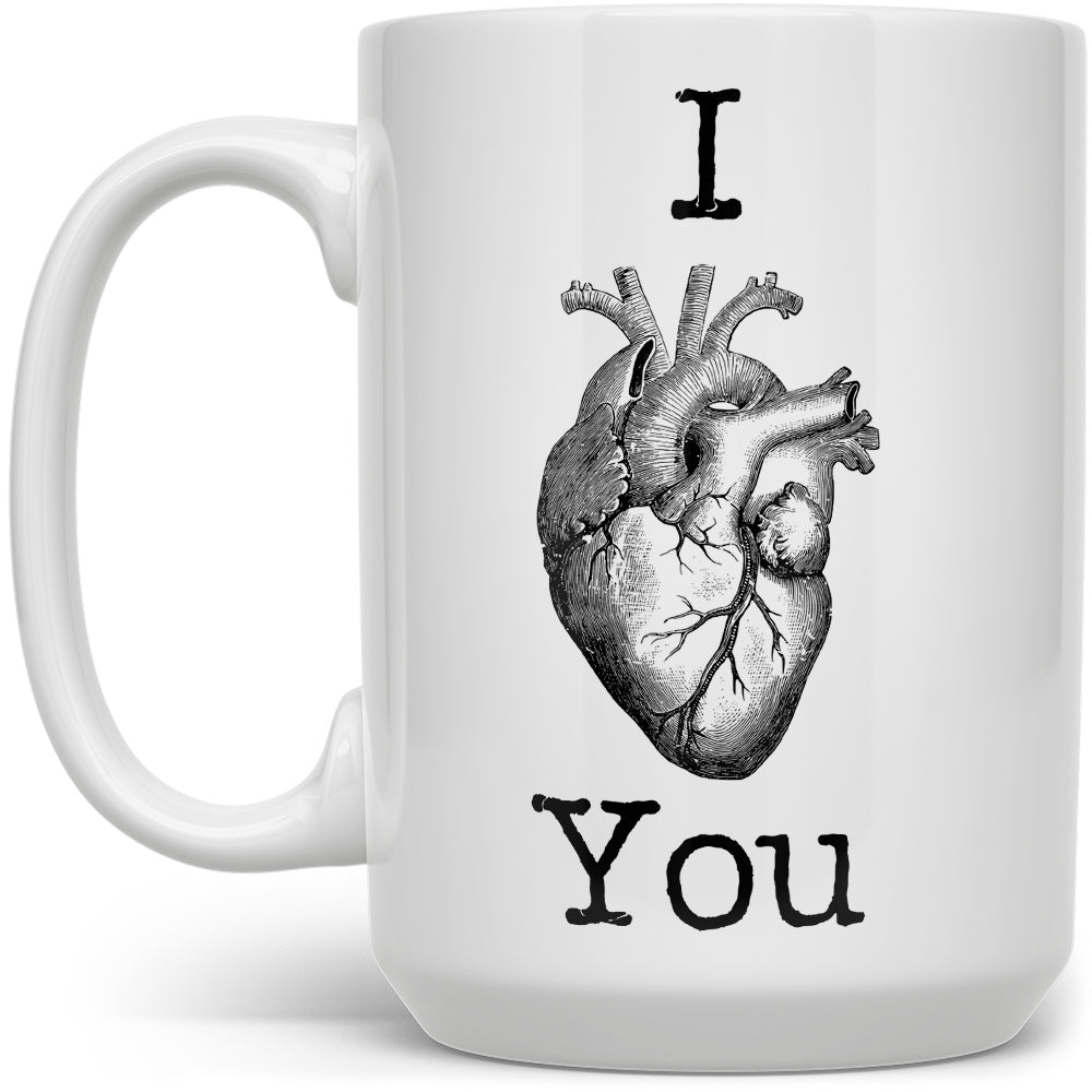 I Love (Heart) You Mug - Loftipop