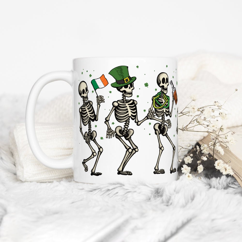 Irish Dancing Skeletons Mug - Loftipop