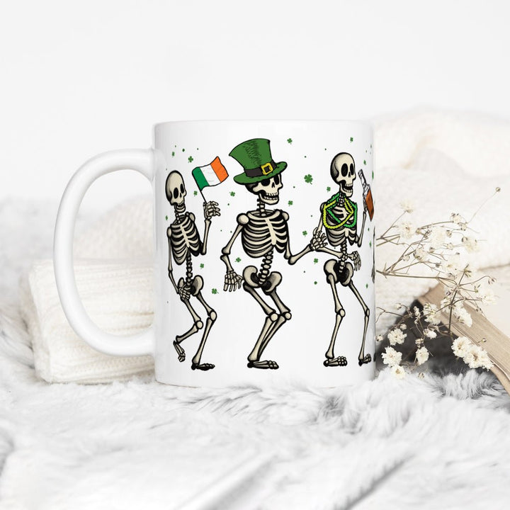 Irish Dancing Skeletons Mug - Loftipop