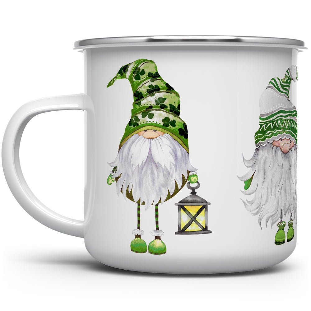 Irish St Patricks Day Gnome Camp Mug - Loftipop