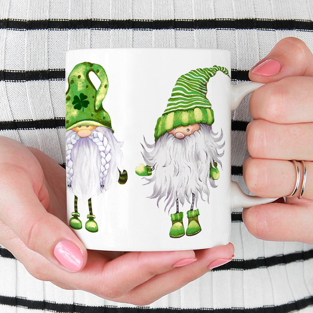 Irish St Patricks Day Gnome Mug - Loftipop