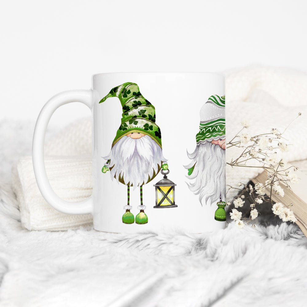 Irish St Patricks Day Gnome Mug - Loftipop