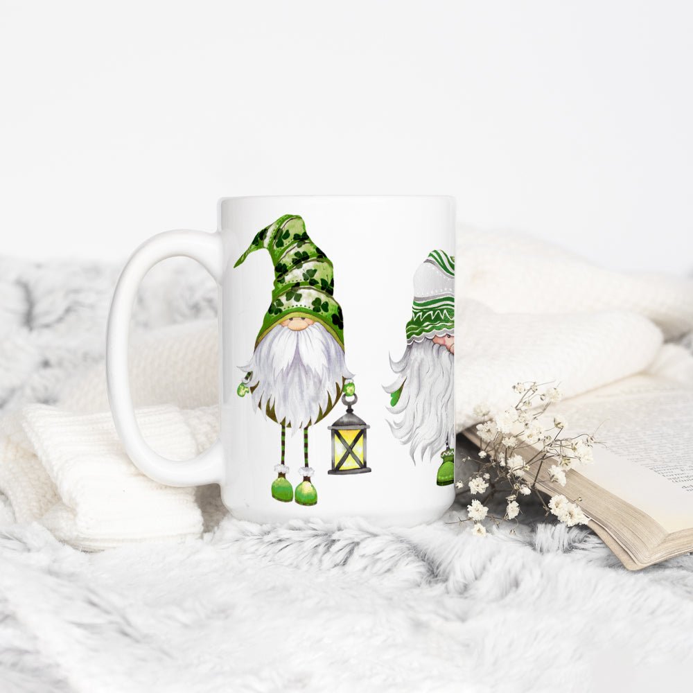 Irish St Patricks Day Gnome Mug - Loftipop